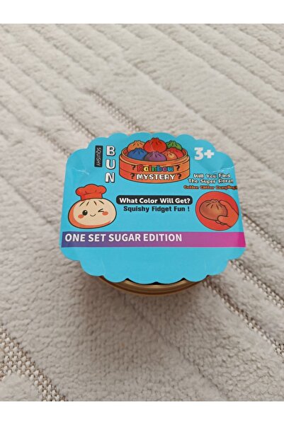 BUN Dumpling Çin Mantısı Rainbow Mystery Sıkılabilir Jel Top Squishy Oyuncak ...
