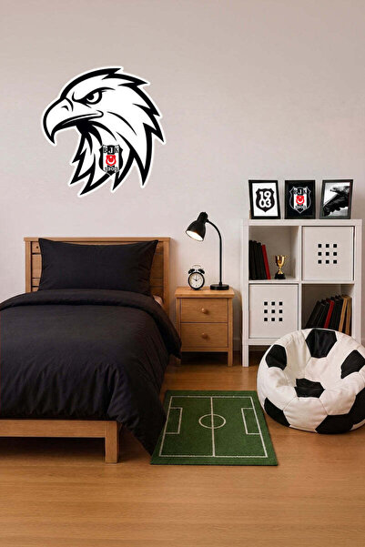 Beşiktaş Wall Sticker Eagle 1 90 cm - Licensed Original