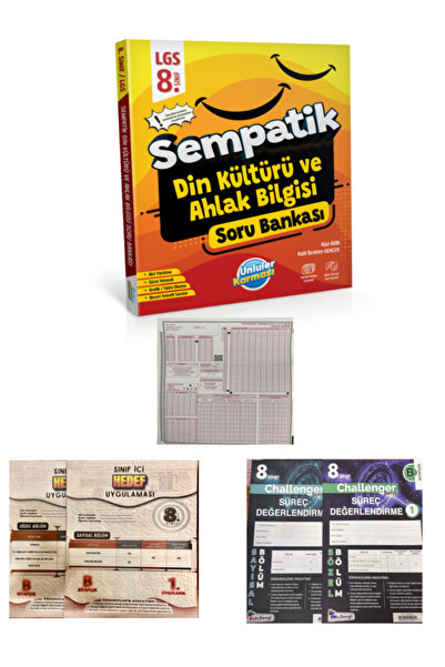 Ünlüler Karması 8. SINIF SEMPATİK DİN KÜLTÜRÜ SORU BANKASI + KAFA DENGİ DENEM...