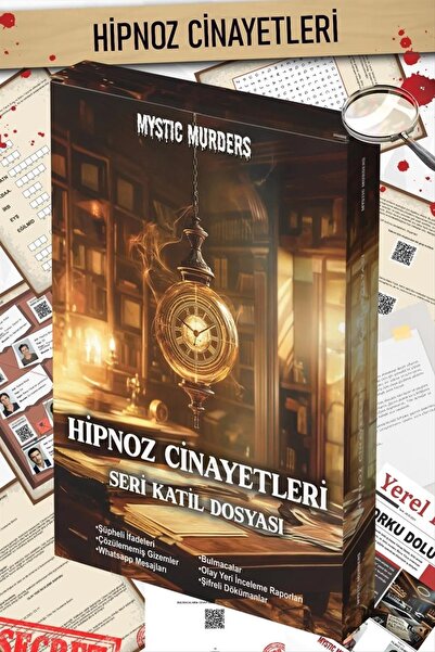 ZERO LAND Ilkestor Hypnosis Murders Serial (123613) Killer File-Yellow