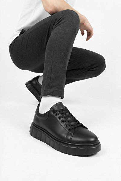 Zerenyus ZRJ144 Pantofi sport casual pentru bărbați, cu șireturi, talpă înalt...