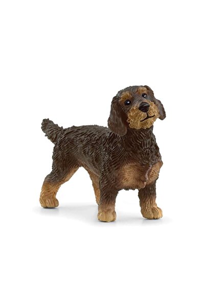 SCHLEICH Figurină Teckel cu păr firet, Farm World 13972