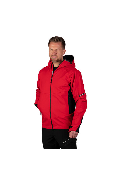 NORTHFINDER BU-5440OR jachetă softshell cu glugă pentru bărbați, de exterior,...