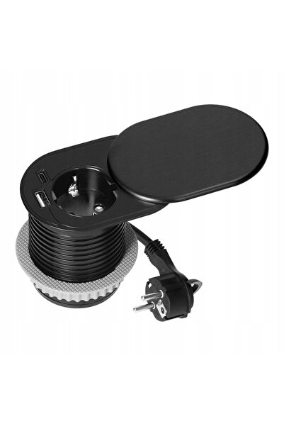 Orno Prelungitor cu prize Elektrima Slider 60mm 230V USB 20W 1,9 Metri