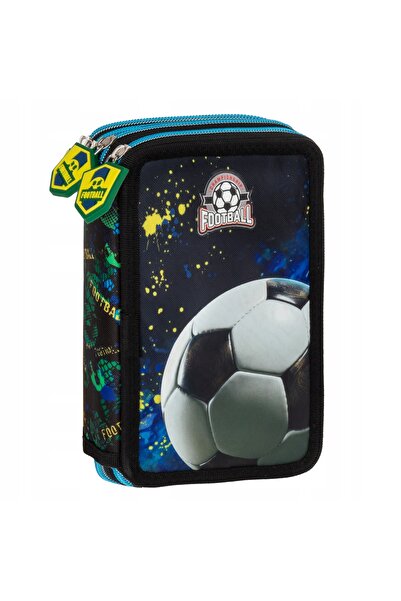NO BRAND Penar triplu de fotbal cu accesorii pentru băieți 5397