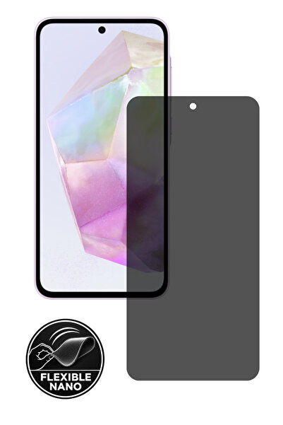 Samsung A35 Uyumlu Mat Hayalet Ekran Koruyucu | Yan Açıdan Görünmez | Parmak İzi Bırakmaz | Çizilmeye Dayanıklı Nano Cam