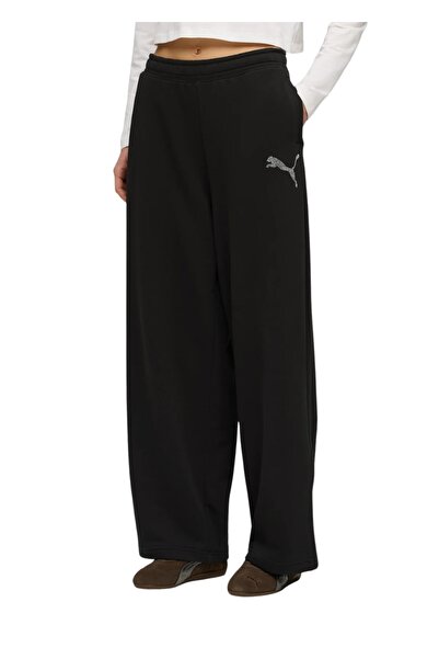 Puma Ess Graphic Παντελόνι Φόρμας 634567 01 - Black - m