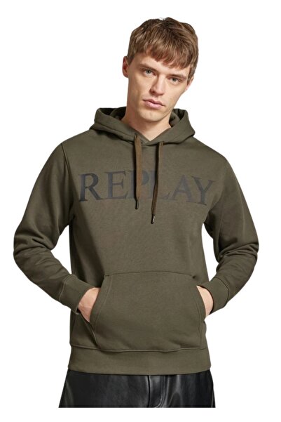 Replay Φούτερ M3104.000.23832.757 - Khaki - l