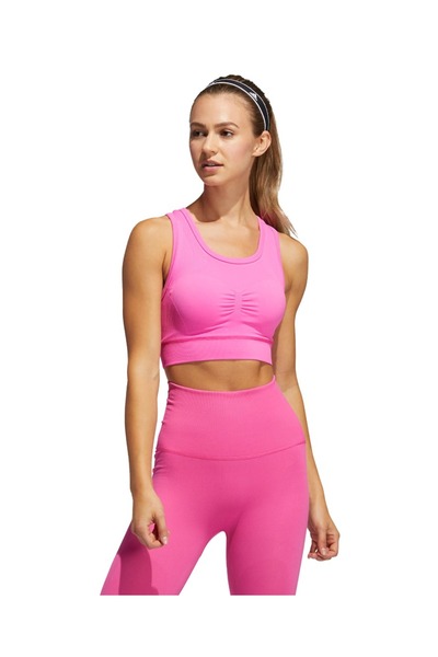 adidas Σουτιέν Στούντιο Απόδοσης GQ3848 Ροζ XS
