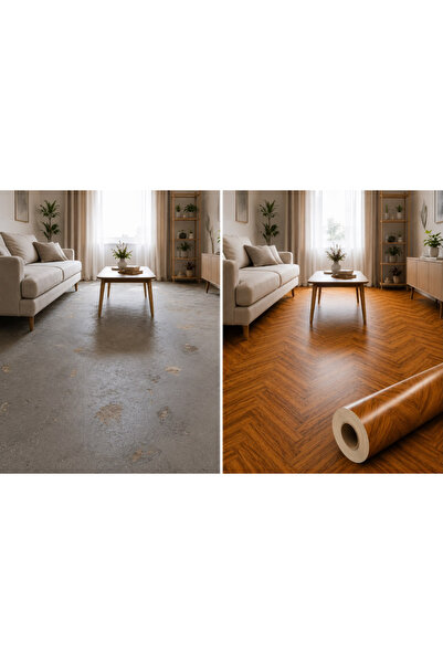 Carpat LINOLEU Lucios 2M LAT x 10M LUNG (20 m patrati), 1,20mm, stil parchet ...