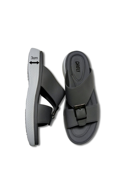 Amity Footwear KSA حذاء مدائن رجالي جلد | نعل مضاد للانزلاق | تطريز يدوي فاخر...