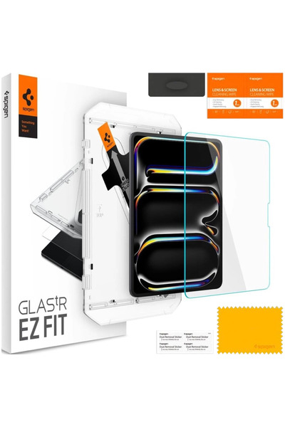 Spigen Sticlă securizată pentru iPad Air 11 2024 2025 Protecție de înaltă cal...