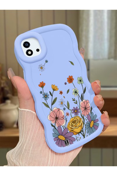 Hontinga حافظة متوافقة مع هاتف Realme C11 2021، حافظة حماية للكاميرا من السيل...