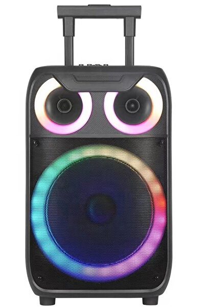 Mihai Boxă portabilă Andowl Q YX8000 cu iluminare RGB, telecomandă și microfon