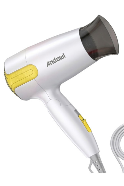 Mihai Uscător de păr pliabil 1600W cu control al temperaturii Andowl F608