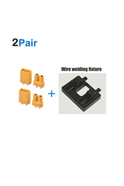 Choice1 XT30 2Pair XT30 Connector Plug Female / Male XT30 Bullet Connector wi...