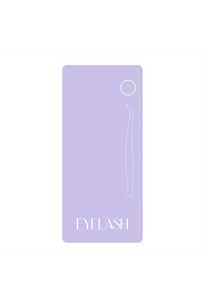 Choice Purple Women Magnetic False Eyelash Tweezers Holder Soft Anti Fall Boa...