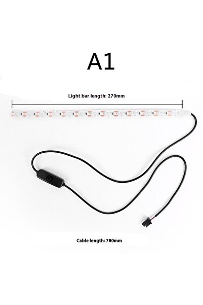 Choice1 شريط إضاءة LED مطور لطابعة Bambu Lab A1/A1mini، إضاءة تكميلية Ra95، 2...