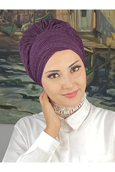 MY UKİYO STORE Tesettür Çok Drapeli Sade Abiye Bone Şal