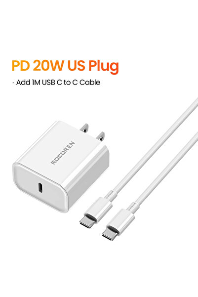 Choice3 US Bundle Rocoren PD 20W GaN Charger Fast Charging Charger USB Type C...