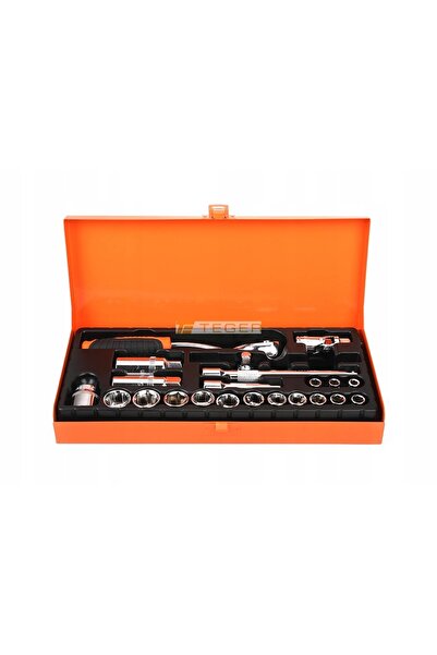 Teger Set de chei tubulare de 3/8 " (22 piese)