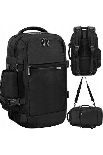Renew Force Geantă de voiaj neagră impermeabilă Cordura 20 L