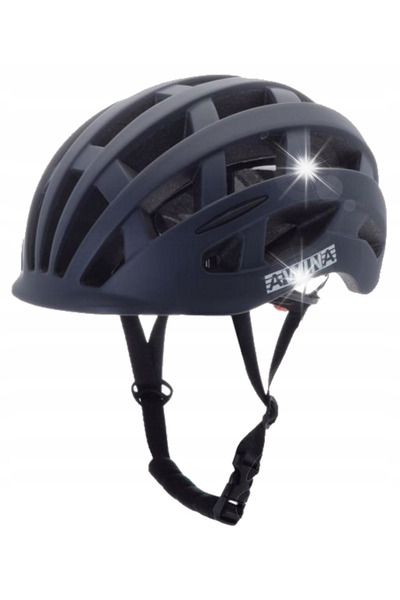 Awina Cască de bicicletă MTB, unisex, reglabilă, urbană, albastru marin mat, ...