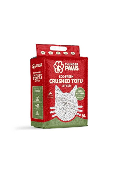 Thunderpaws Thunder Paws Eco-Fresh Crushed Tofu Unscented Fast Clumping Cat L...