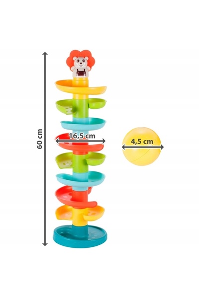 Stator Turn cu bile, Tobogan cu bile, Bile, Elefant pentru copii, Piscină cu ...