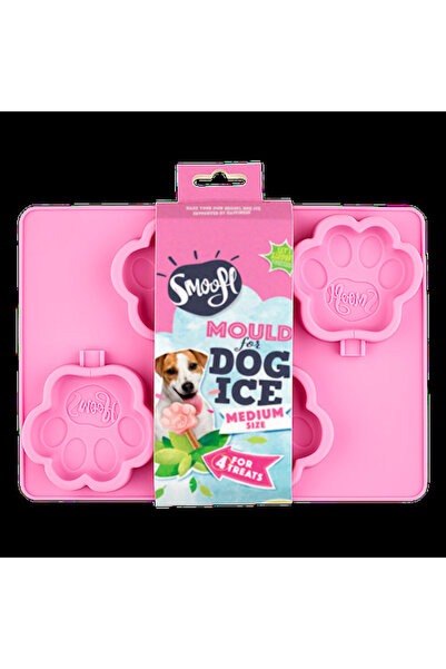 SMOOFL Ice Mould for Medium Dog Treats - PINK
