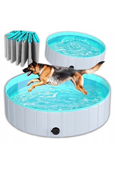 Stator Piscină pliabilă pentru câini și copii, pentru exterior, XXL