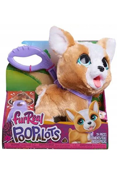 We Just Play With Cards Jucărie interactivă de pluș câine Corgi Furreal cu le...