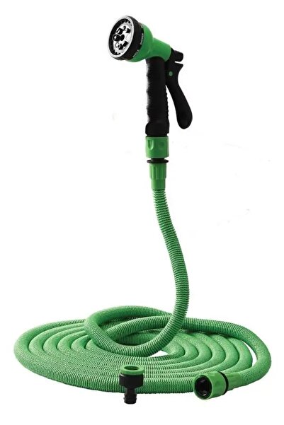 NO BRAND Furtun de grădină extensibil de 7,5 - 22m + pistol de stropit