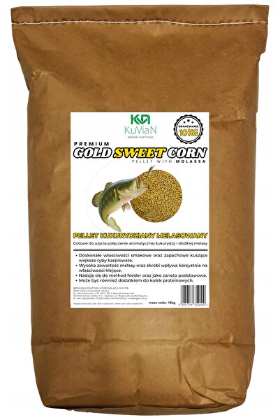 NO BRAND Momeală de pescuit pelete granule porumb pentru pești 10kg Melasa