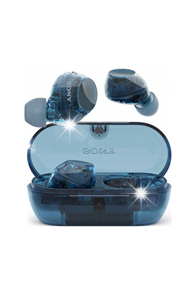Sonyeo Sony Căști wireless cu anulare a zgomotului Wf-C710N, Albastru
