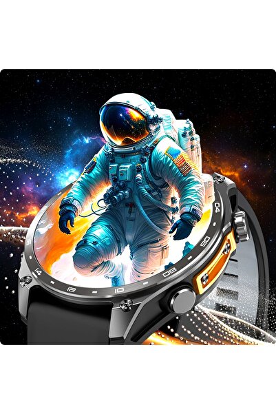 NO BRAND Smartwatch JG Smart Smartwatch V.300 Pro GPS negru