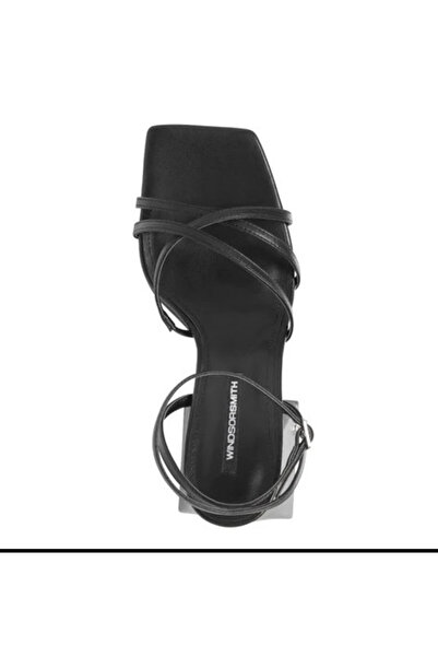 NO BRAND Sandale din piele neagră cu platformă și curea Lovesick Windsorsmith 41