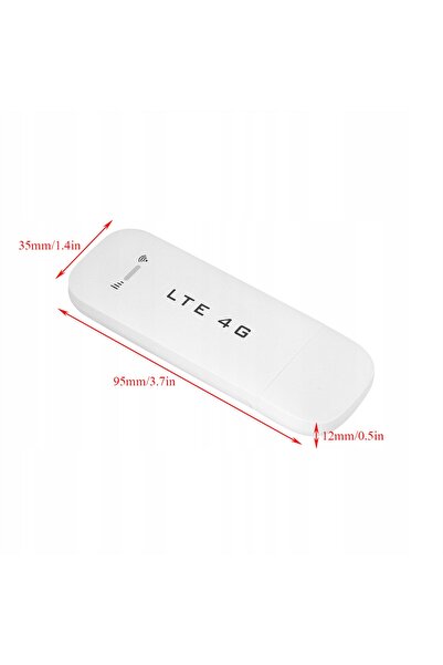 NO BRAND Adaptor de rețea USB robust 4G LTE alb