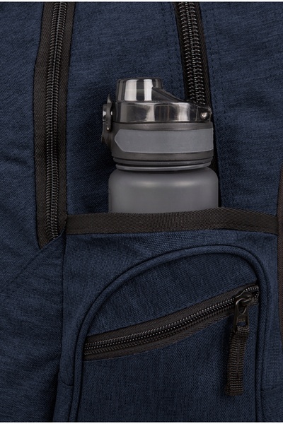 NO BRAND Coolpack albastru 27l rucsac școlar cu multiple compartimente
