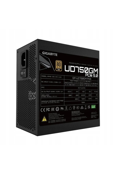Gigabyte UD750GM PG5 750W 80 Plus Gold ATX3.0 Sursă de alimentare