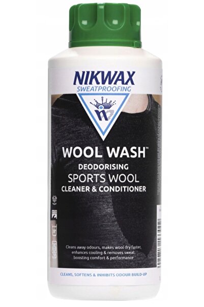 NIKWAX Detergent lichid pentru rufe de lână Merino WoolWash 1 l