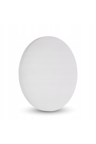NO BRAND Aplică de perete de exterior V-tac albă cu LED de 6W și sursă integrată