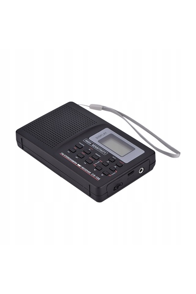 NO BRAND Receptor radio cu bandă completă FM/AM/SW/LW/TV și căști