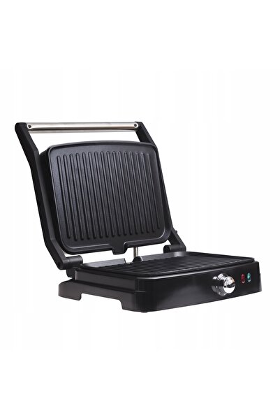 NO BRAND Grătar electric pliabil din oțel inoxidabil