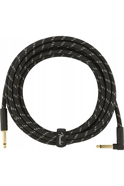 NO BRAND Cablu de chitară Fender Deluxe 15 Angl Inst, 4.5m, cu mufă jack încl...
