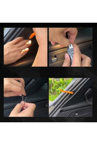NO BRAND Iluminat LED, Lumini LED auto de interior, Bandă luminoasă LED pentr...
