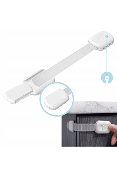 NO BRAND Sistem de securitate Lova Nest Lock pentru dulapuri, curea de 3m, 10...