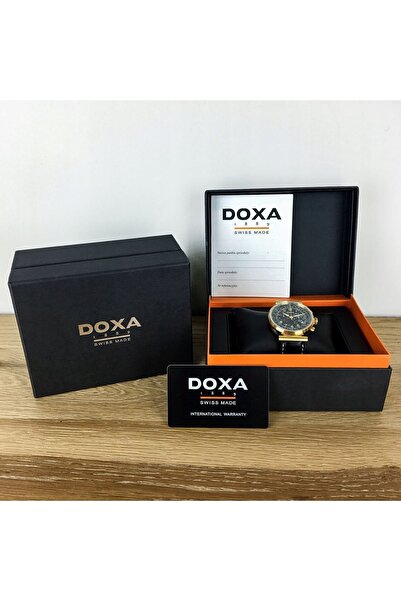 NO BRAND Ceas bărbătesc Doxa 112.90.131.17 Aur roz Bran