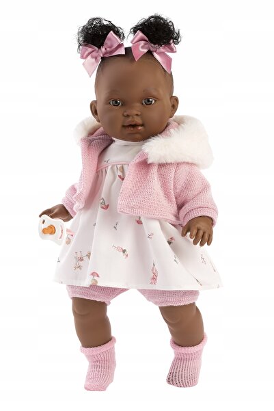 NO BRAND Llorens 13818 Păpușă 38 cm Diara cu burtică moale