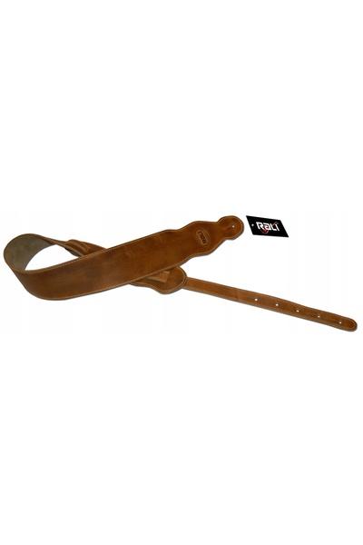 NO BRAND Curea de chitară RALI VINTAGE P/2 din piele, maro, lată, pentru chit...